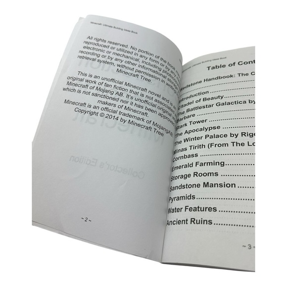 Minecraft Construction Handbook Paperback - Picture 7 of 9